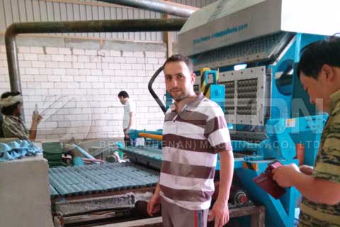 Egg Tray Making Machine