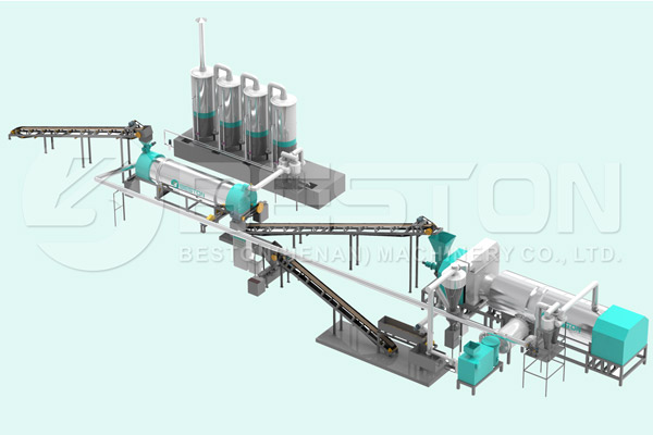 Biomass Pyrolysis Machine