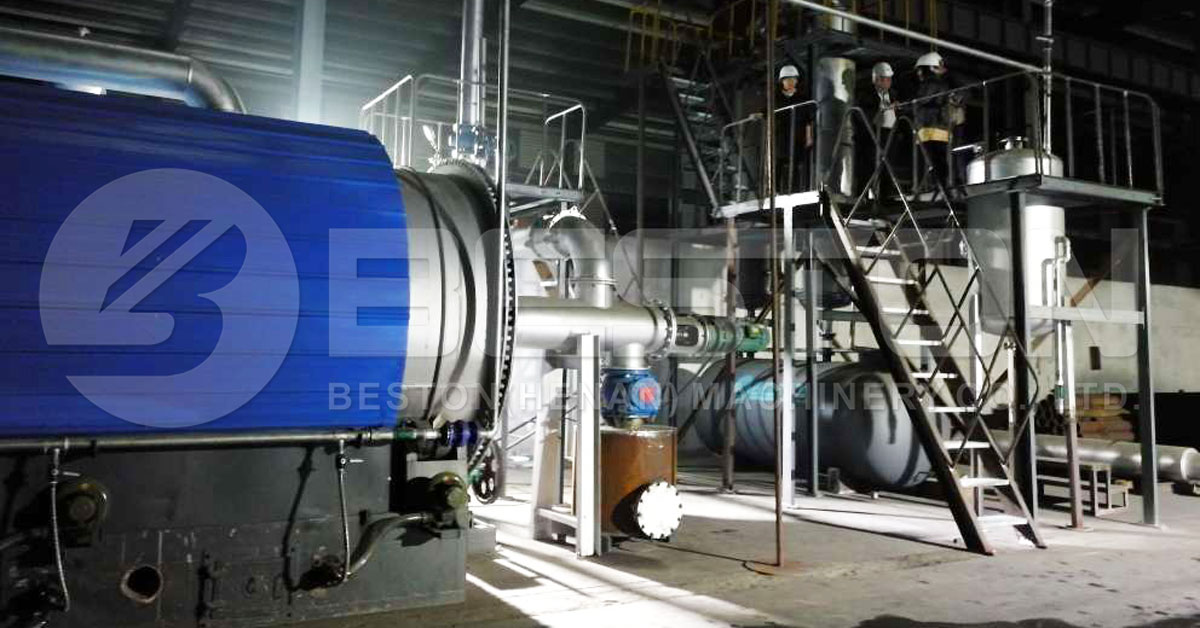 Contact Beston to Get Quality Tyre Pyrolysis Plant for Sale