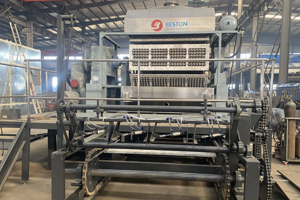 Semi Automatic Egg Tray Machine With Multi Layer Drying System