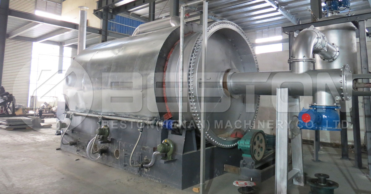 Beston Small Pyrolysis Plant for Sale with High Quality