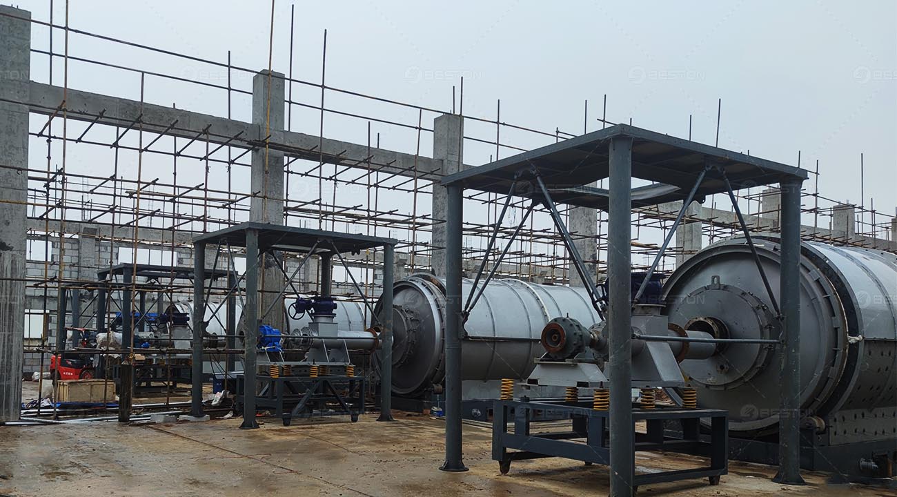 Waste Tyre Pyrolysis Plant